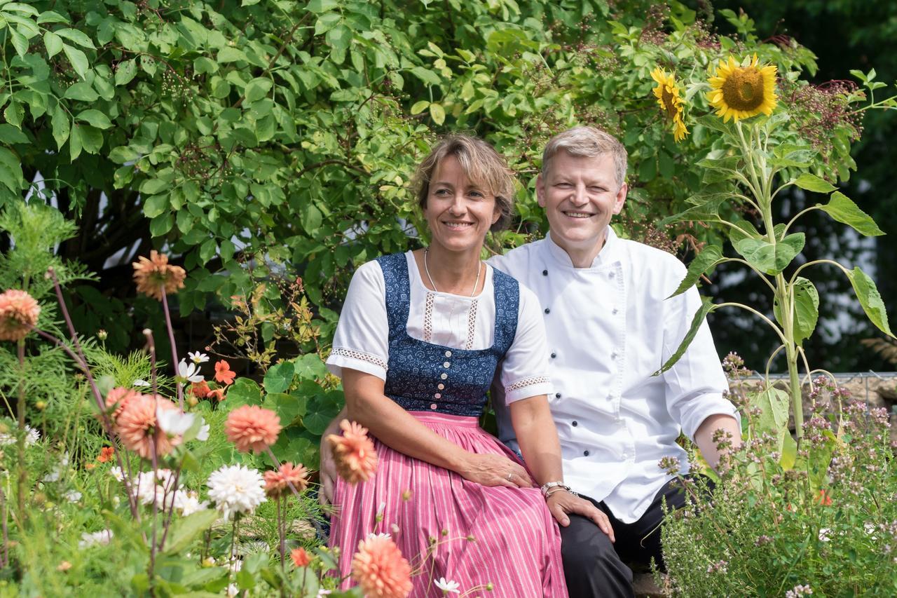 Pension Zum Ebenstein Am Donausteig Untergriesbach Kültér fotó